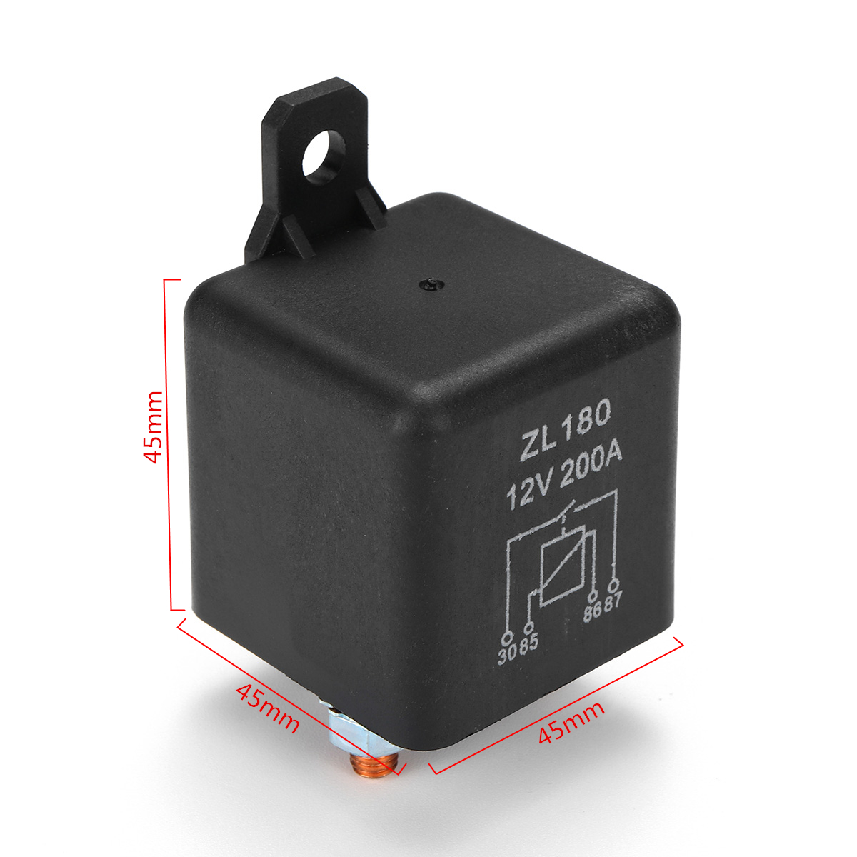12V-200A-Heavy-Duty-Split-Charge-Starter-Relay-Car-Truck-Boat-Van-with-Teminal-1295011