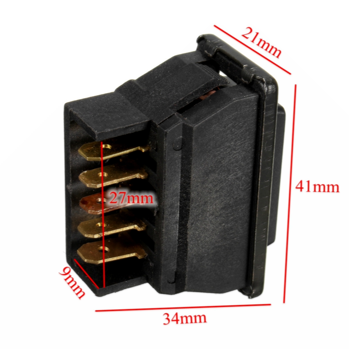 12V-20A-3-in-1-Car-5pins-DPDT-Power-Window-Switch-Push-Botton-Momentary-Rocker-Switch-1361839