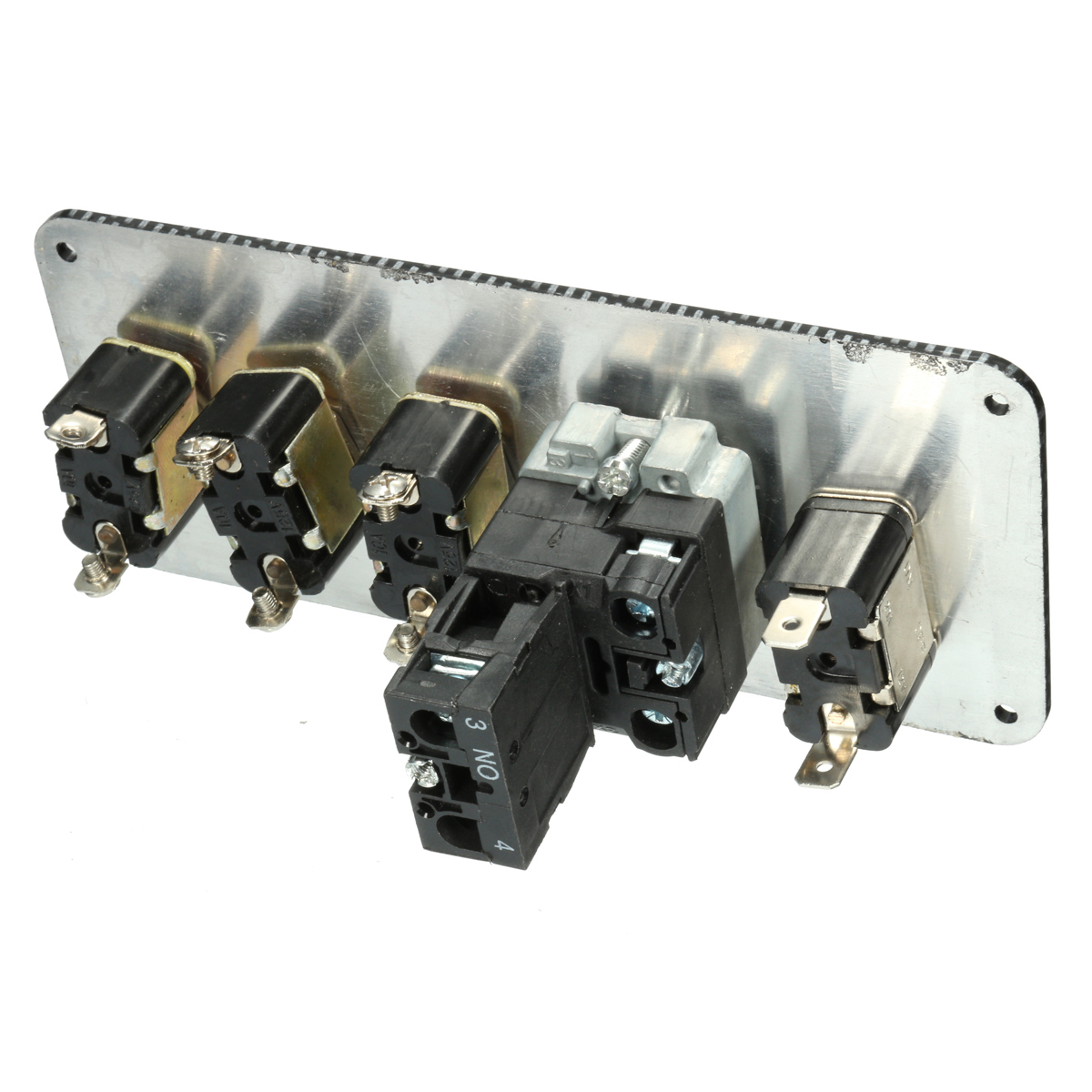 12V-20A-LED-Toggle-Ignition-Switch-Panel-Engine-Start-Push-Button-Carbon-Fiber-Style-Plate-for-Racin-1577396