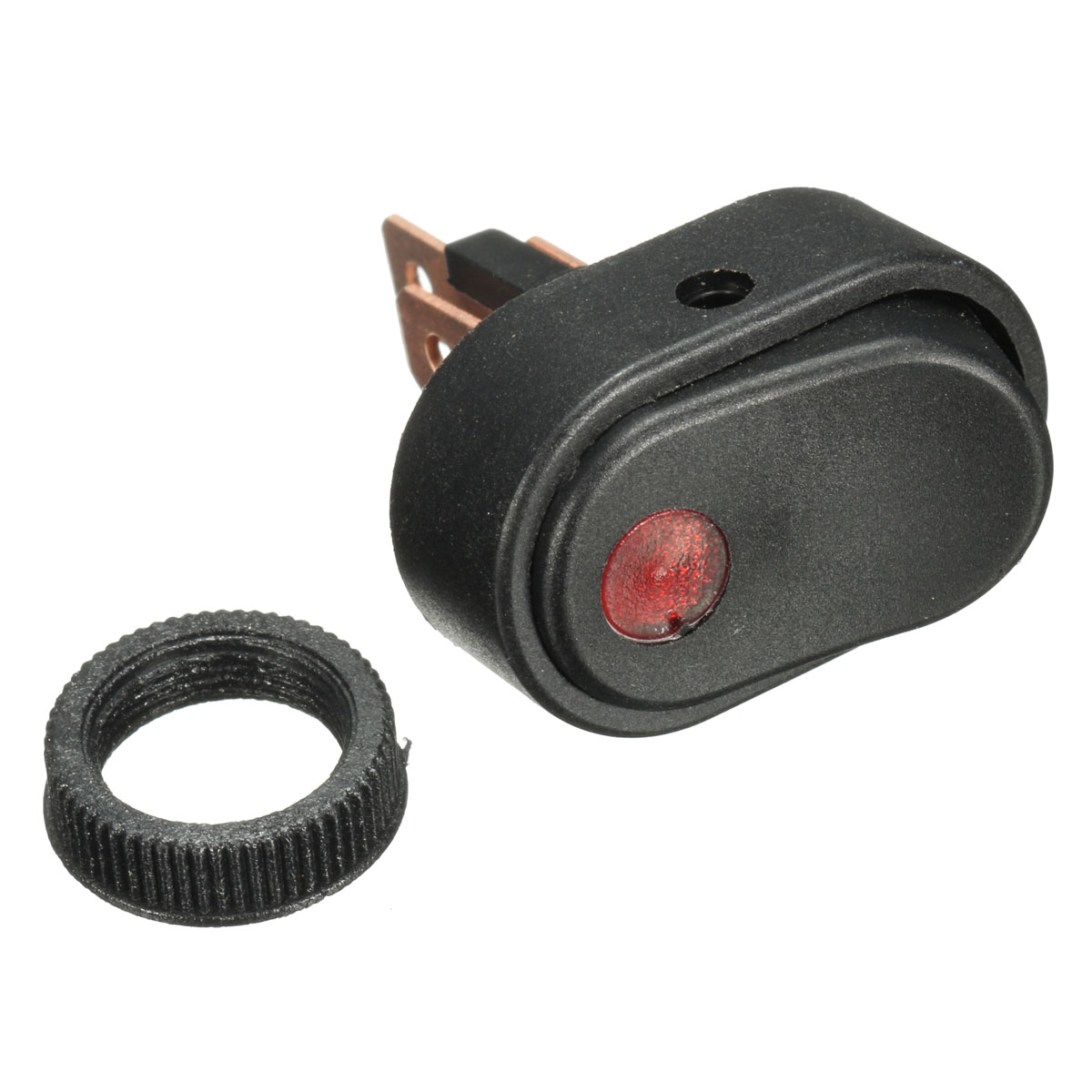 12V-30A-3-Pin-SPST-ON-OFF-Rocker-Switch-with-LED-Illuminated-Light-GreenYellowBlueRedWhite-for-Car-V-1060864