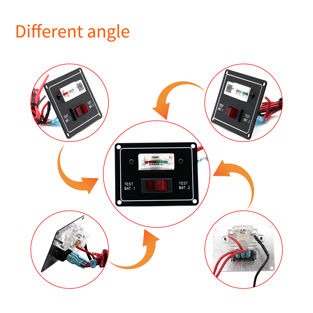 12V-Car-Battery-Condition-Dual-Test-Meter-Gauge-Switch-Panel-Boat-Marine-Caravan-1413116