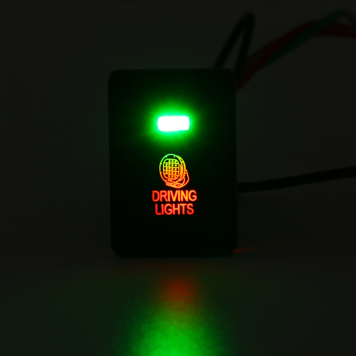 12V-Car-Light-Push-Button-Rear-Fog-Spot-LED-Light-Bar-OnOff-Switch-for-Mitsubishi-Mirage-LA-Outlande-1799709