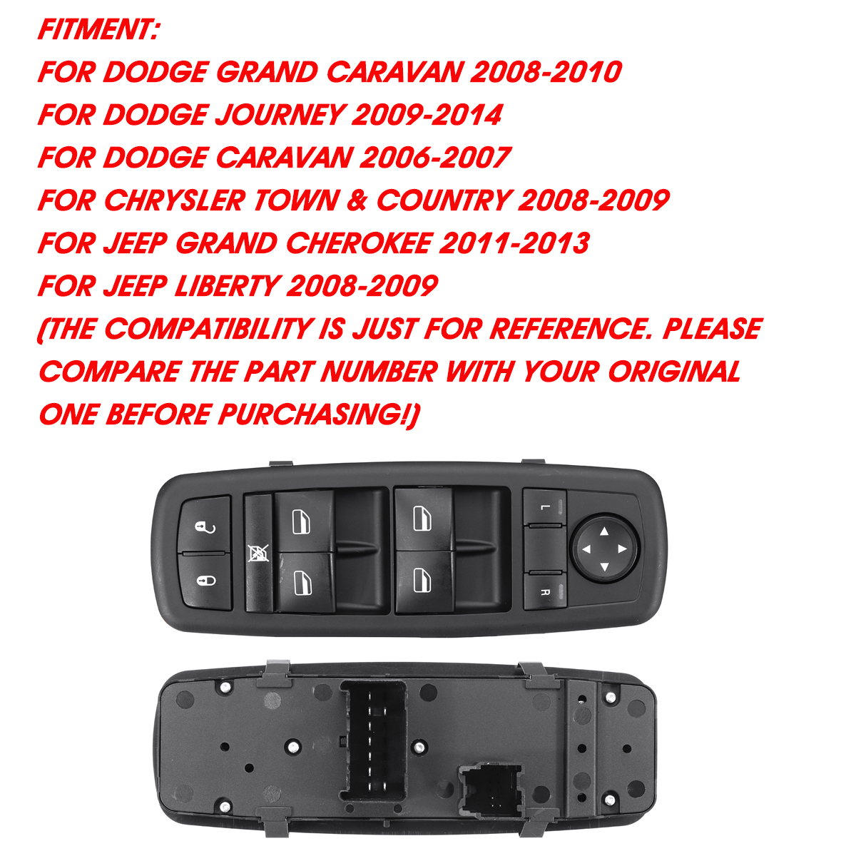 12V-Master-Power-Window-Switch-For-Dodge-Grand-Caravan-2008-10-Journey-2009-14-1719928