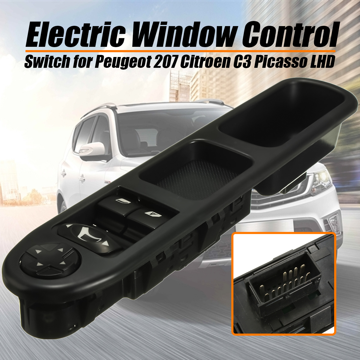 13-pin-Master-Power-Window-Control-Switch-6554QC-for-Citroen-C3-Picasso-Peugeot-207-995594