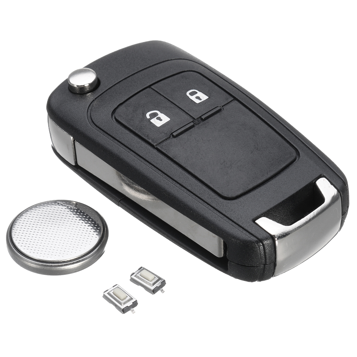 2-Button-Remote-Key-Fob-Repair-Refurbishment-Kit-For-Vauxhall-1191853