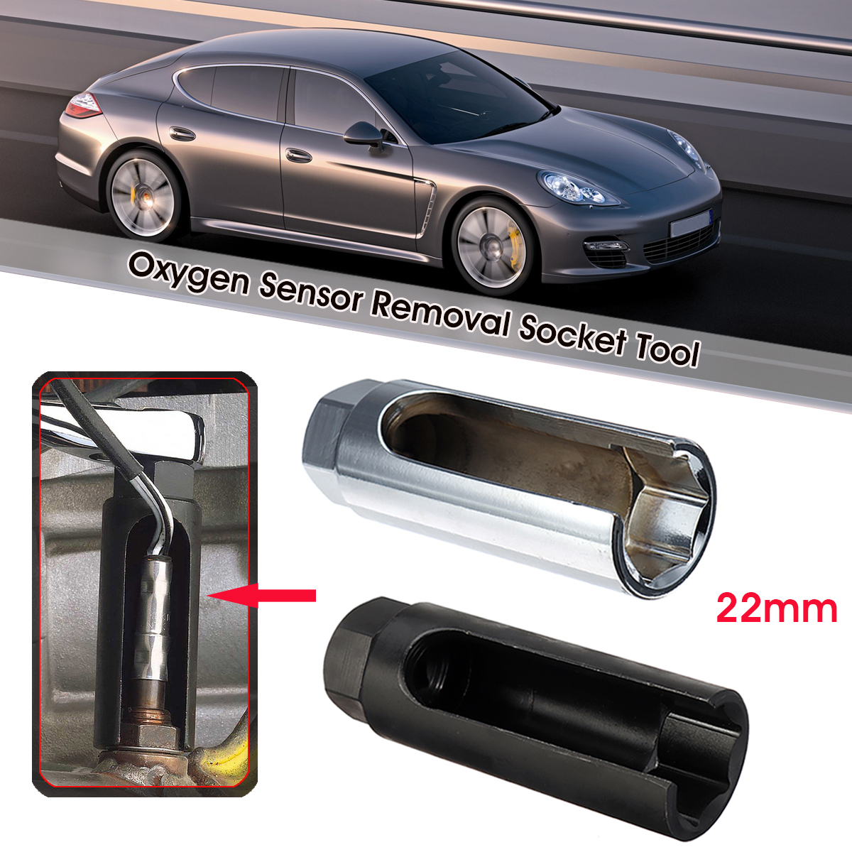 22mm-38quot-Drive-Oxygen-Sensor-Lambda-Removal-Socket-Tool-with-Hole-Window-Wire-1516655