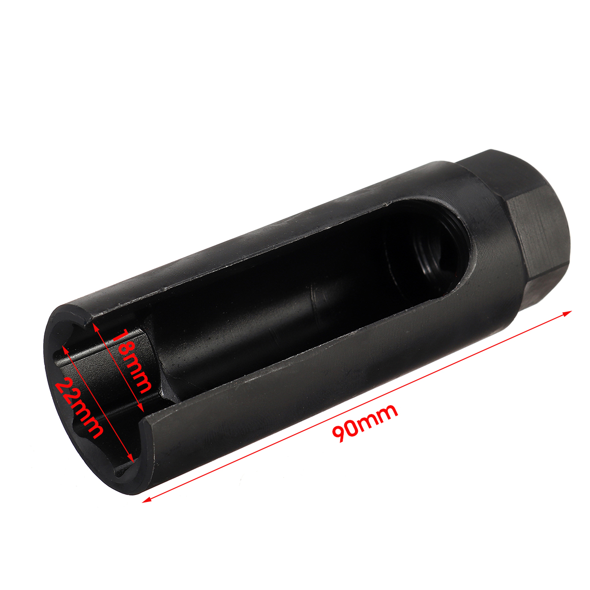 22mm-38quot-Drive-Oxygen-Sensor-Lambda-Removal-Socket-Tool-with-Hole-Window-Wire-1516655