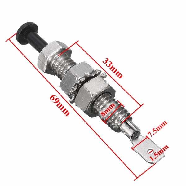 2Pcs-Adjustable-Car-Truck-Bonnet-Alarm-Light-Hood-Door-Pin-Switch-69mm-Universal-1259883