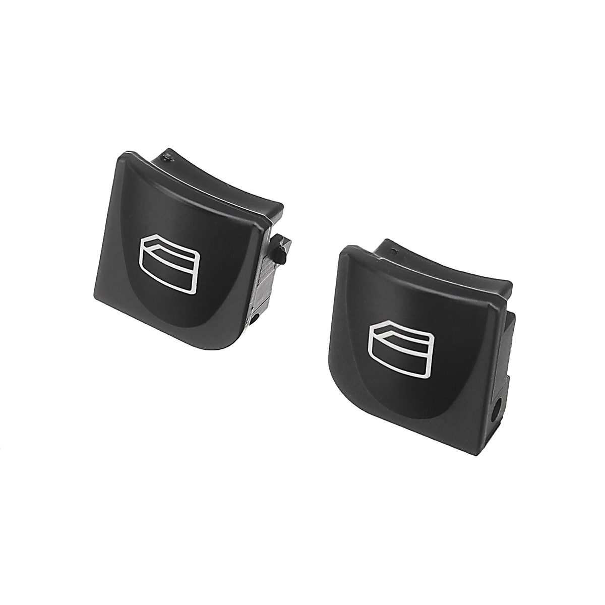 2pcs-Power-Window-Switch-Console-Cover-Caps-Set-For-Benz-C230-C240-1356993