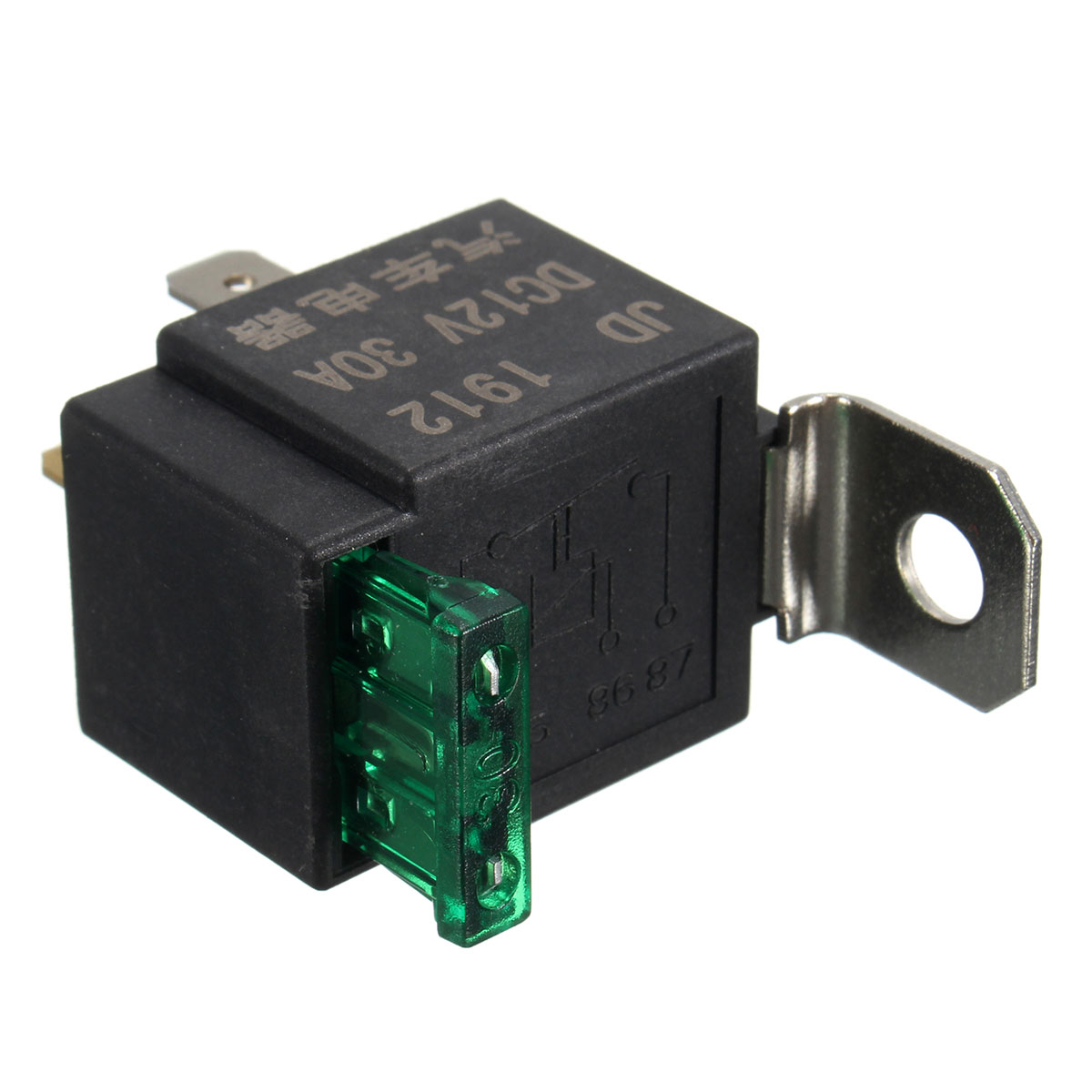 4-Pin-Mini-Automotive-Car-Relay-With-Fuse-Four-Legs-DC-12V-30A-1369704