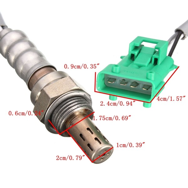 4-Pins-Oxygen-O2-Lambda-Probes-Sensor-For-Peugeot-106-206-207-306-406-1011544