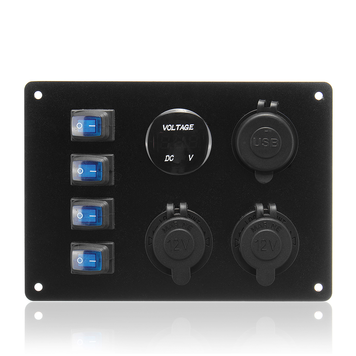 4-Switch-Ship-Yacht-RV-LED-Display-Voltage-And-Dual-21-A-USB-Charging-Car-Switch-Panel-1363283