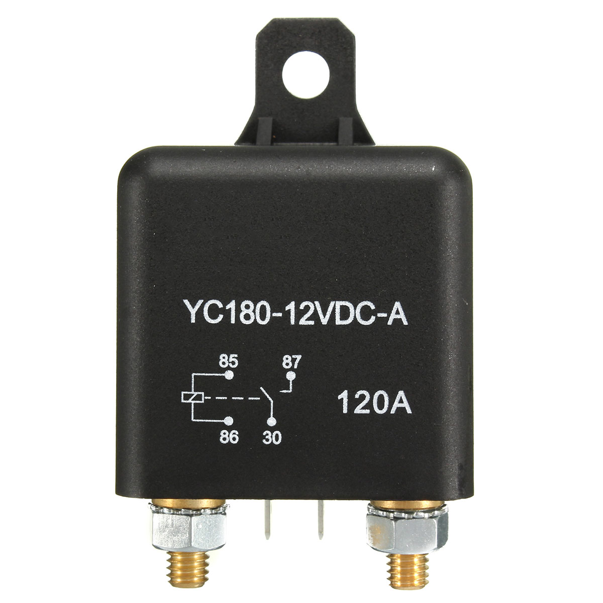 4-Terminals-12V-Heavy-Duty-Split-Charge-120A-ONOFF-Relay-CarVanBoat-120Amp-1016574