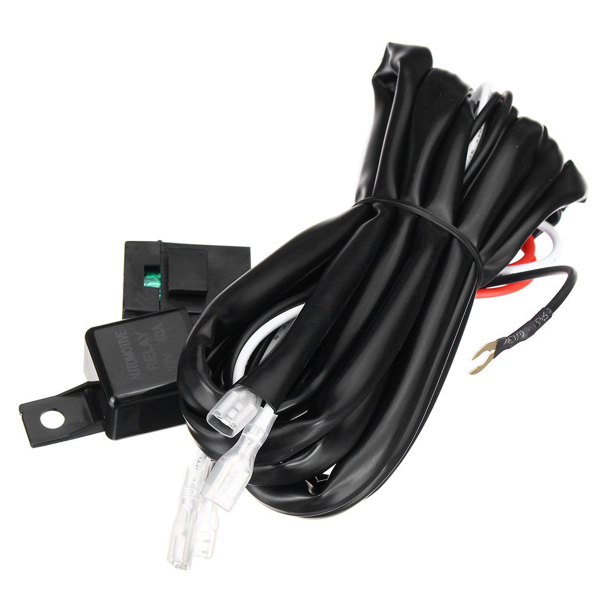 40A-12V-Double-Blue-LED-Modified-Light-Switch-with-25M-Wiring-Harness-Relay-For-Toyota-ATV-1639087
