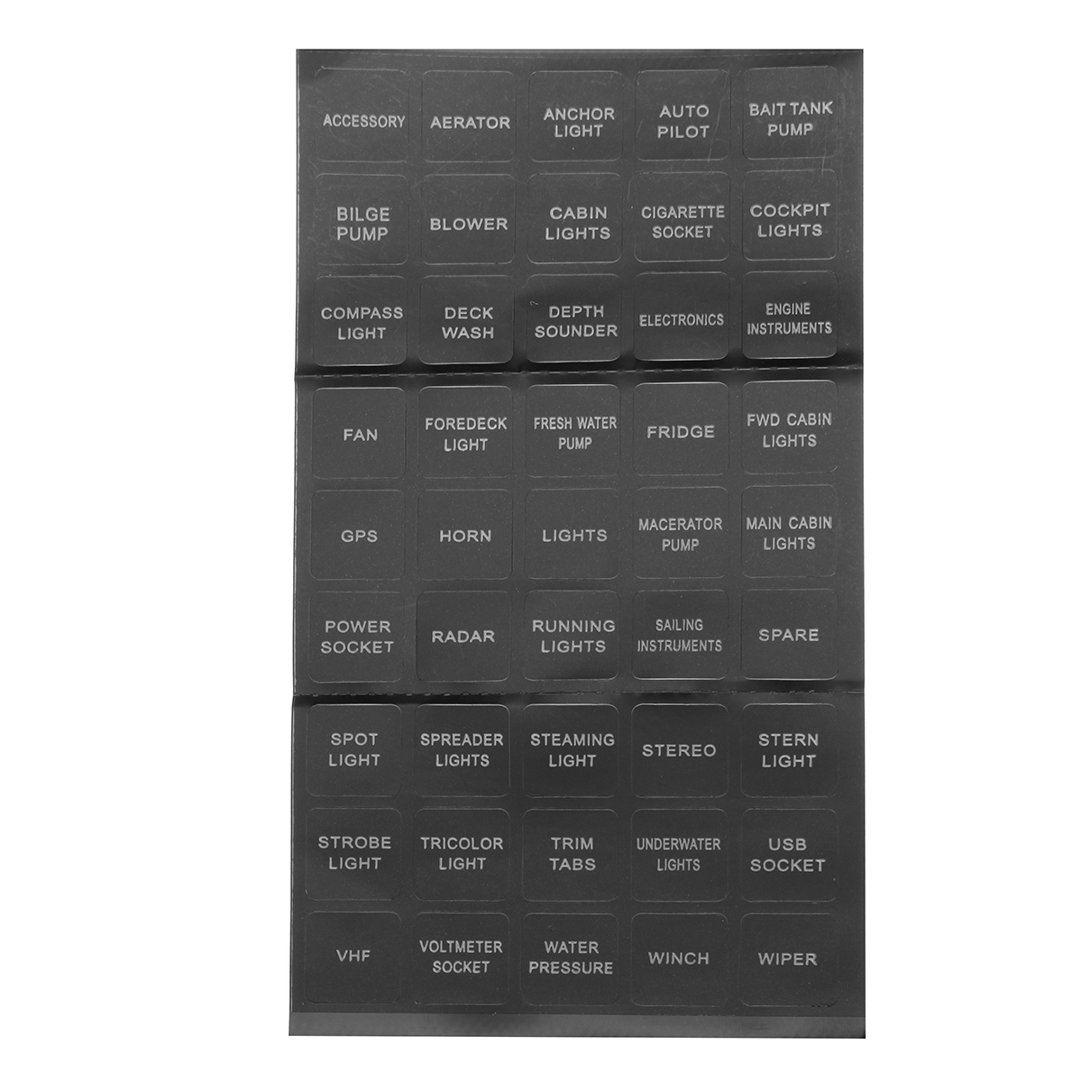 5-Gang-ON-OFF-Rocker-Switch-Panel-Dual-USB-Charger-LED-Voltmeter-12-24V-for-Car-Boat-Marine-RV-Truck-1469401