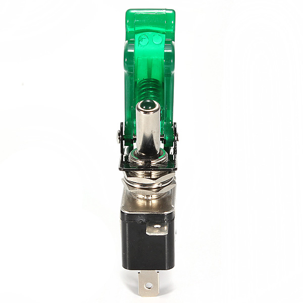 5x-Green-Car-Cover-LED-SPST-Toggle-Rocker-Switch-Control-12V-20A-914416