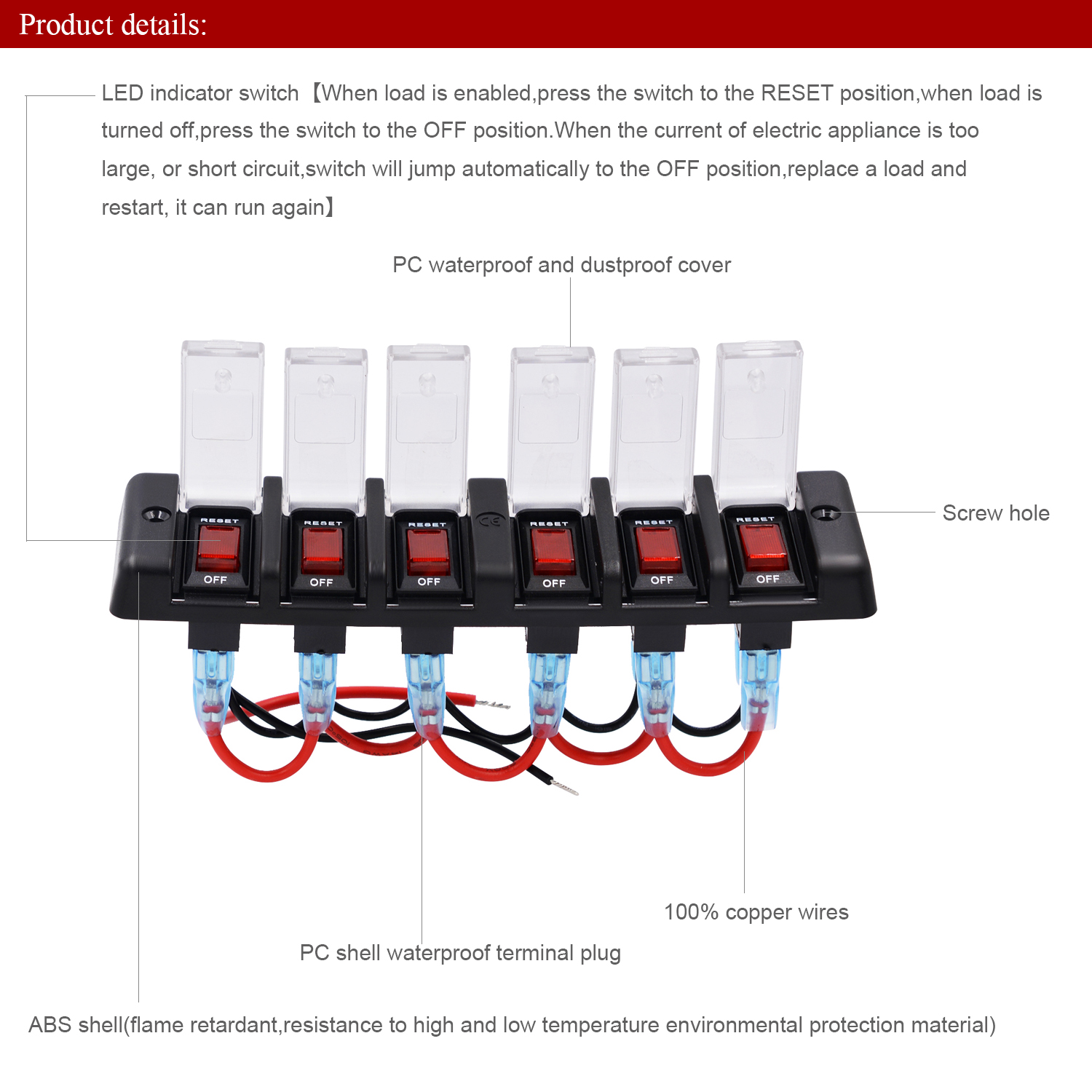 6-Gang-DC-12V-Waterproof-Rocker-Circuit-Breakers-Button-Toggle-Switch-Panel-For-Car-Boat-1221873