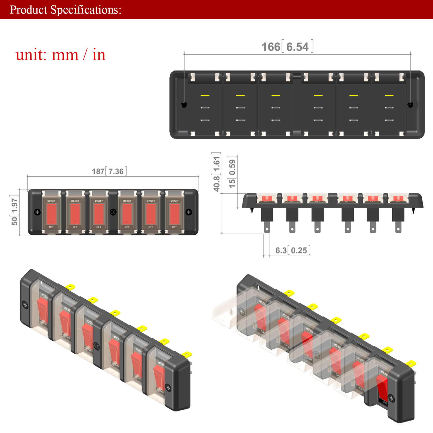 6-Gang-DC-12V-Waterproof-Rocker-Circuit-Breakers-Button-Toggle-Switch-Panel-For-Car-Boat-1221873