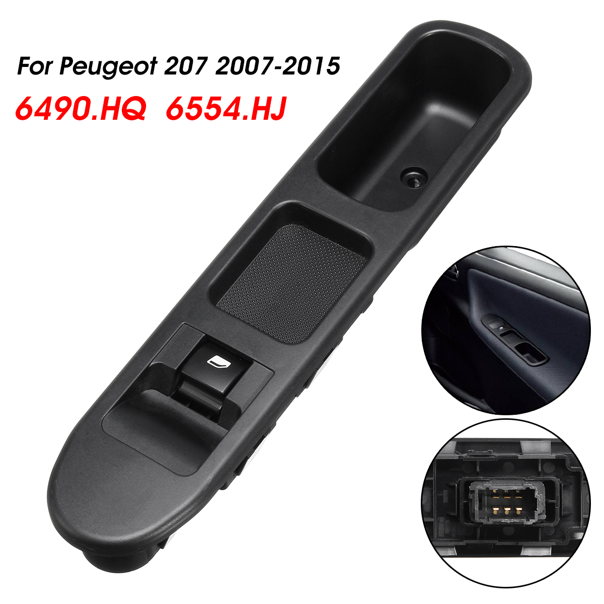 6-Pins-Car-Window-Control-Switch-For-Peugeot-207-2007-2015-Passenger-Side-6490HQ-6554HJ-1587068