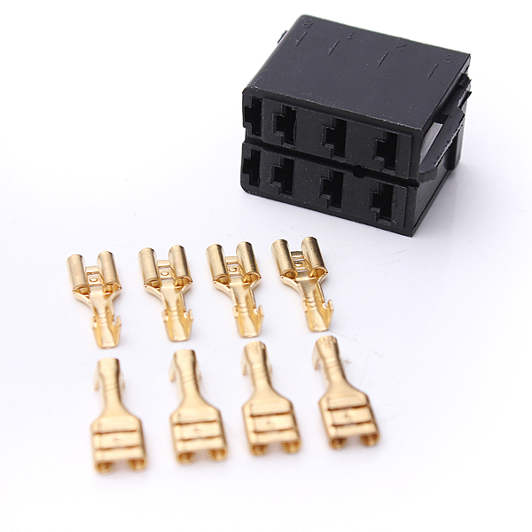 8-pcs-Female-Spade-Terminals--Rocker-Switch-ARB-Plug-Socket-Carling-959362