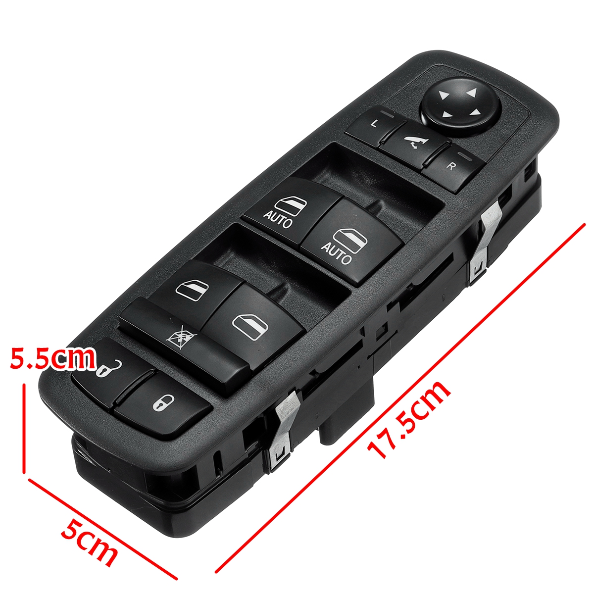 ABS-Driver-Side-Master-Electric-Window-Switch-68110867AB-For-Dodge-Ram-1500-2500-3500-1550226