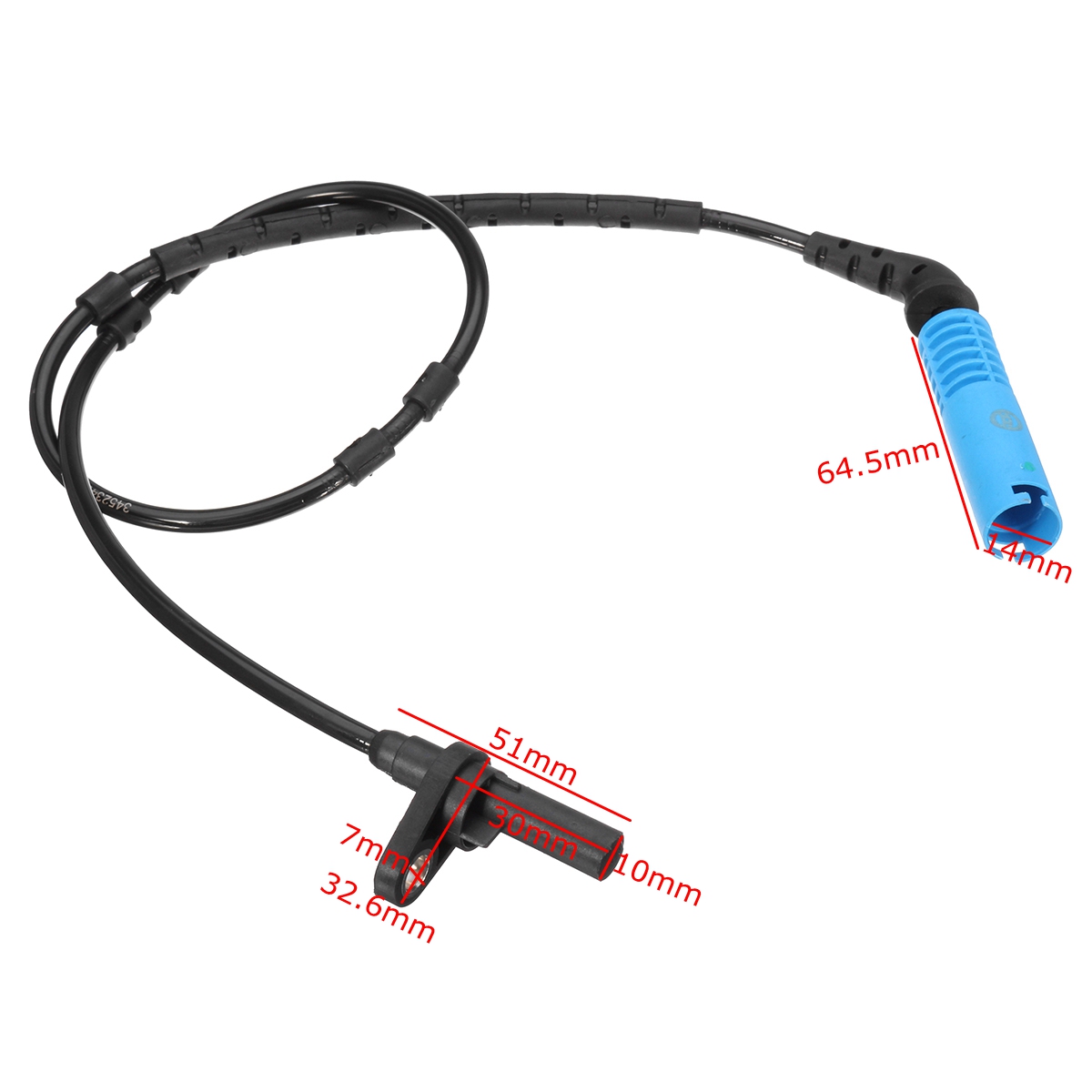 ABS-Wheel-Speed-Sensor-Rear-LeftRight-for-BMW-X3-E83-34523405907-2004-2017-1169130