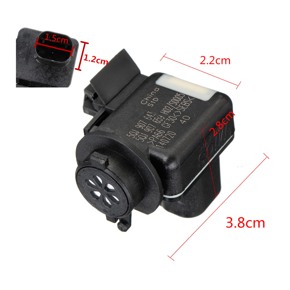 Air-Quality-Sensor-Socket-5K0907659-For-VW-For-PASSAT-B6-GOLF-MK6-For-TIGUAN-1754873