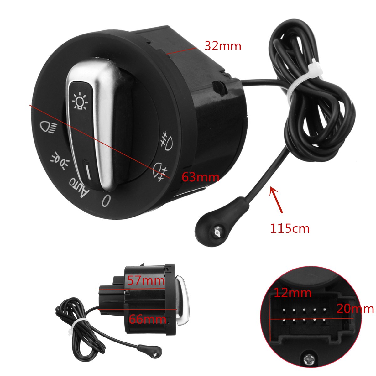 Auto-Head-Headlight-Switch-Light-Sensor-for-VW-Golf-5-6-MK6-MK5-Tiguan-B6-Touran-1284606