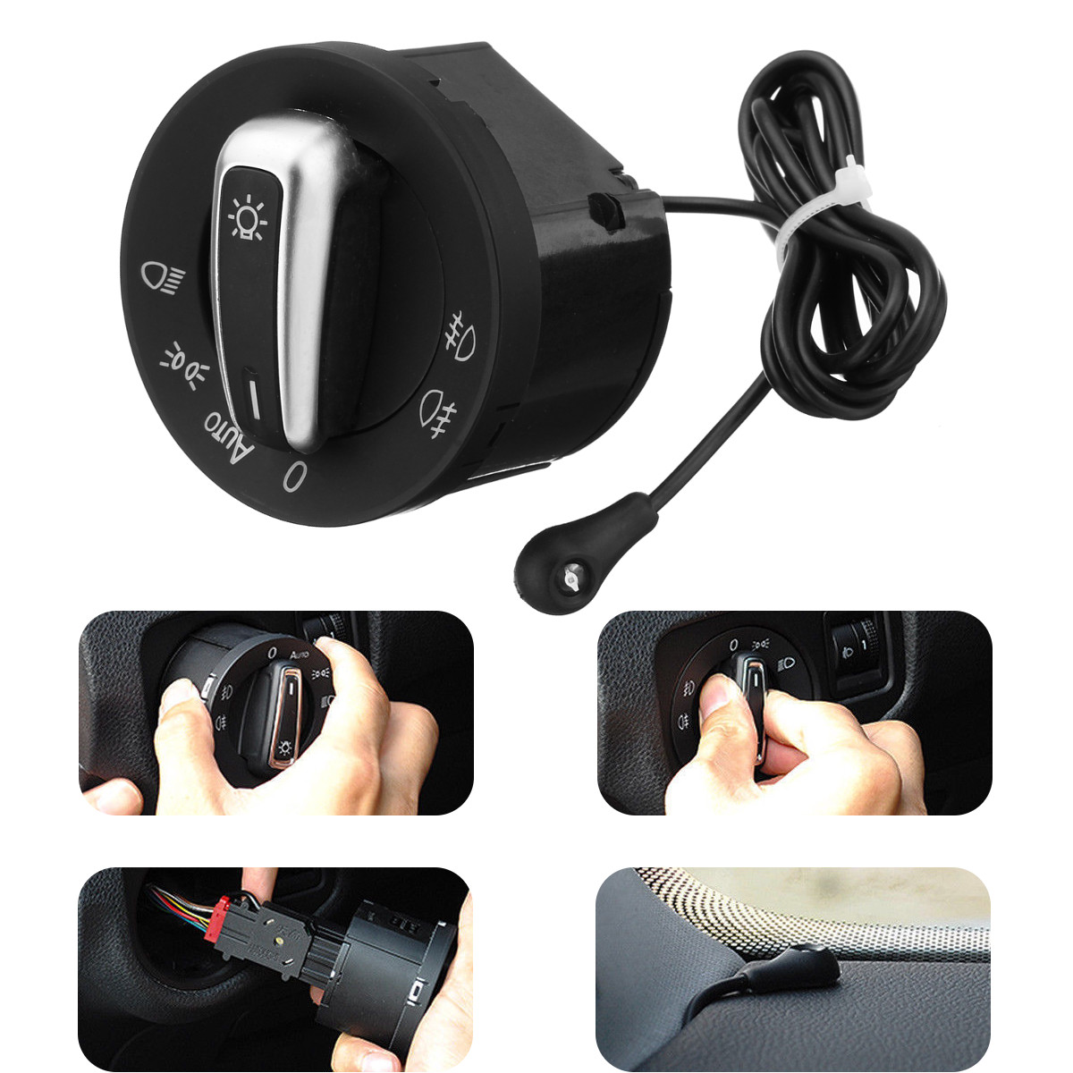 Auto-Head-Headlight-Switch-Light-Sensor-for-VW-Golf-5-6-MK6-MK5-Tiguan-B6-Touran-1284606