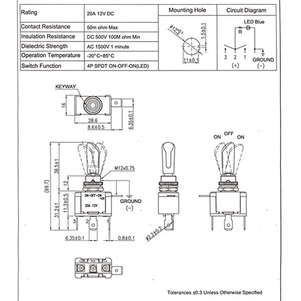Battery-Isolator-Cut-Off-Power-Kill-Switch-250A-1224V-Key-WWaterproof-Cover-for-Car-Auto-Boat-1113688