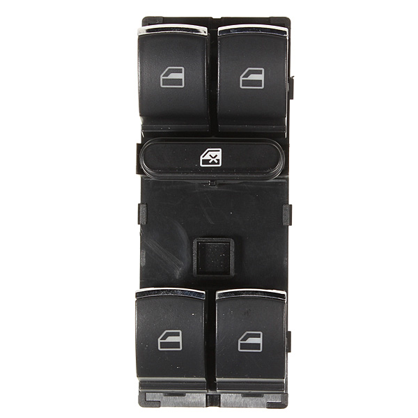 Black-Electric-Power-Window-Master-Switch-for-VW-MK5-MK6-Passat-90824