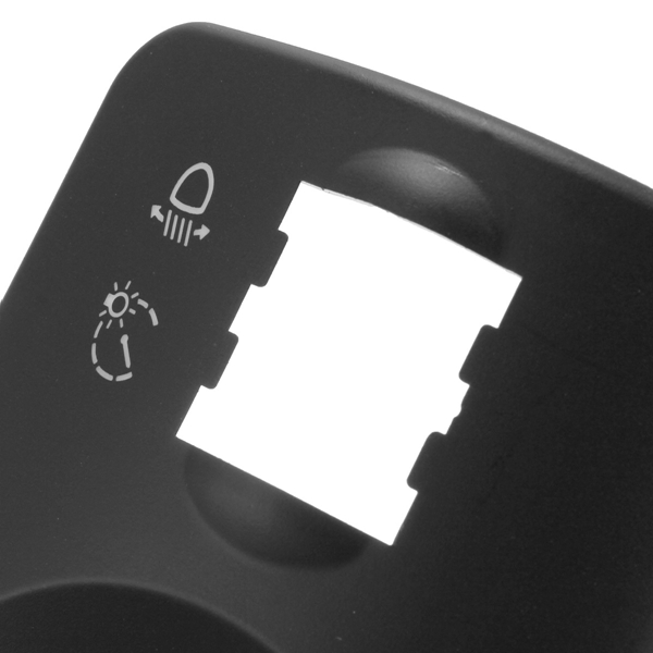 Black-Headlight-Fog-Light-Switch-Cover-For-Audi-A6-4B-C5-AVANT-S6-2002-2005-997565
