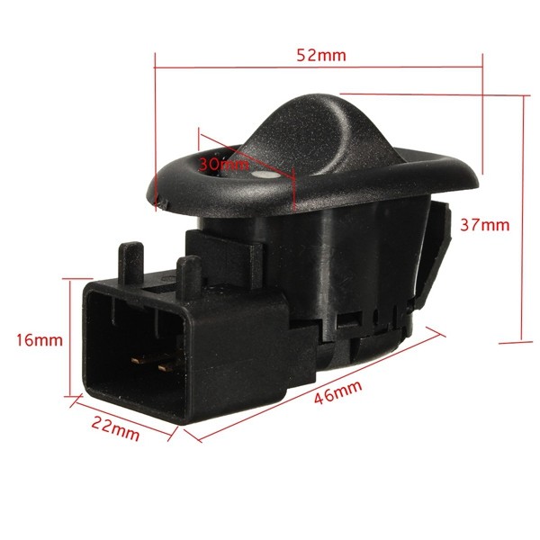 Black-Rear-Power-Window-Switch-Button-for-Holden-Commodore-VT-VX-VY-VZ-97-02-1027335