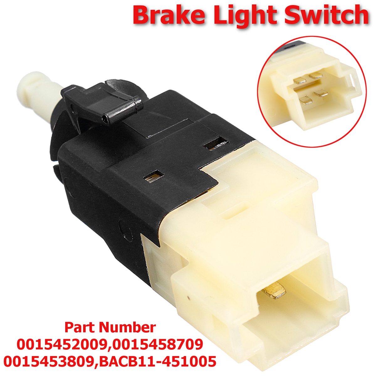 Brake-Light-Switch-For-Mercedes-Benz-C230-C240-W203-W163-ML320-ML350-ML500-0015452009-0015458709-001-1514966