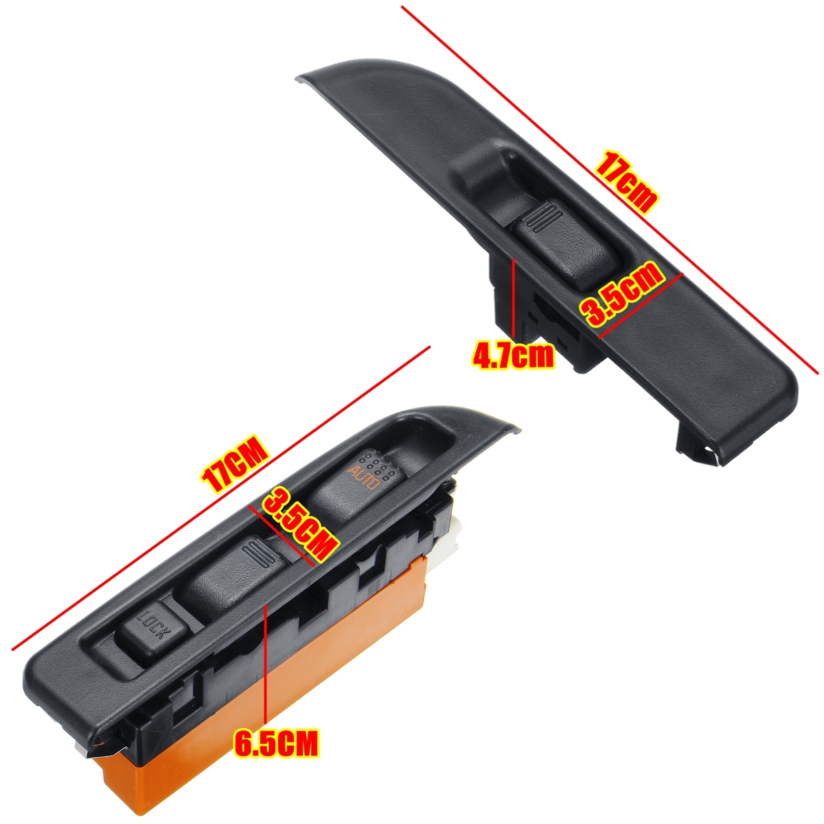 Car-12V-Front-LeftRight-Electric-Window-Switch-RHD-For-ISUZU-NPR6670PL-NKR-NQR70-NHR-1638525