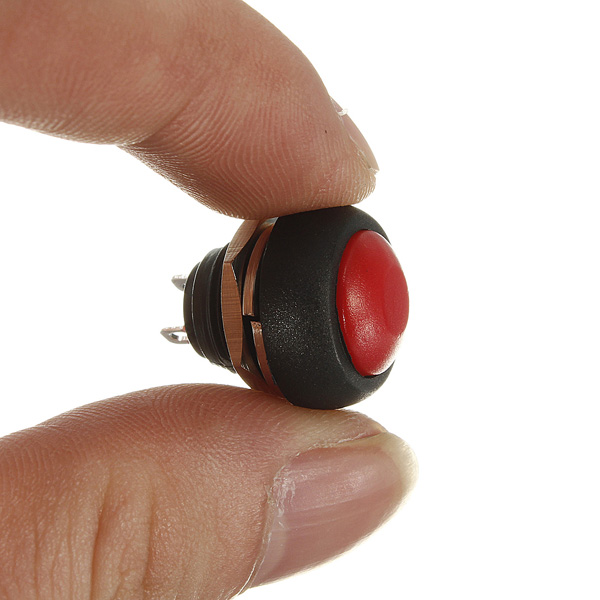 Car-Auto-Momentary-OFF-ON-Push-Round-Button-Horn-Switch-Multicolor-927835