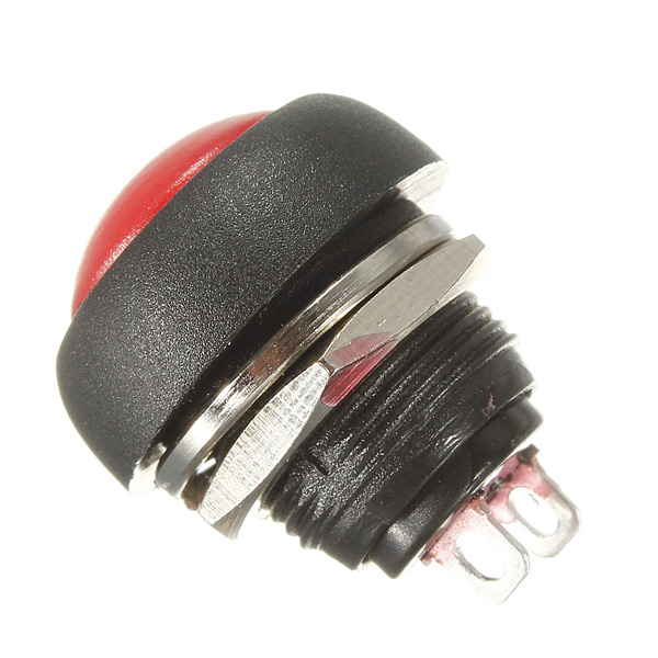 Car-Auto-Momentary-OFF-ON-Push-Round-Button-Horn-Switch-Multicolor-927835