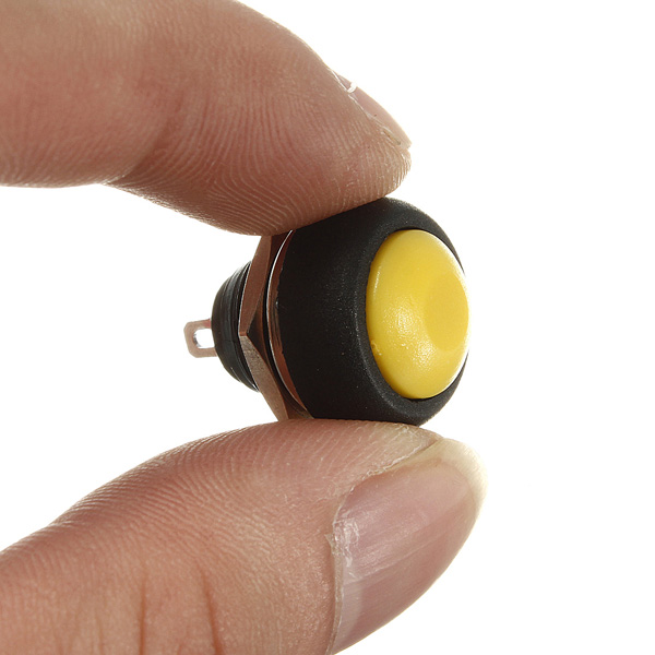 Car-Auto-Momentary-OFF-ON-Push-Round-Button-Horn-Switch-Multicolor-927835