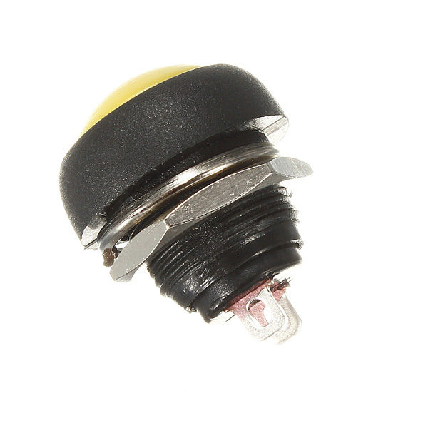 Car-Auto-Momentary-OFF-ON-Push-Round-Button-Horn-Switch-Multicolor-927835