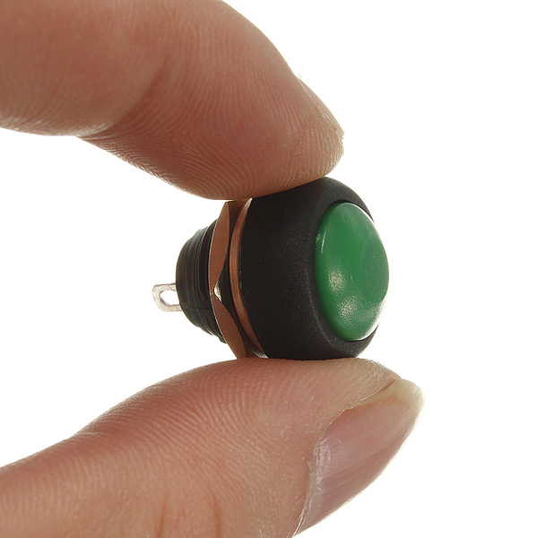 Car-Auto-Momentary-OFF-ON-Push-Round-Button-Horn-Switch-Multicolor-927835