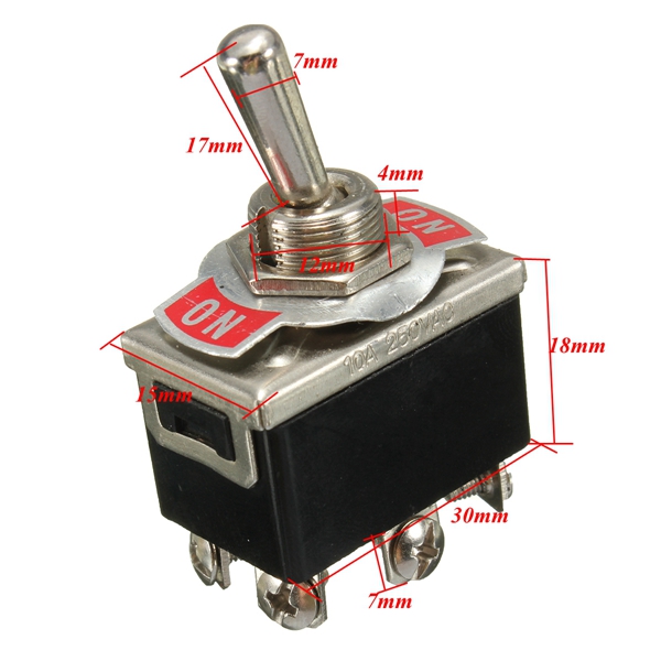 Car-Dash-Dashboard-Light-Illuminated-ONON-Toggle-Switch-DPDT-1005450