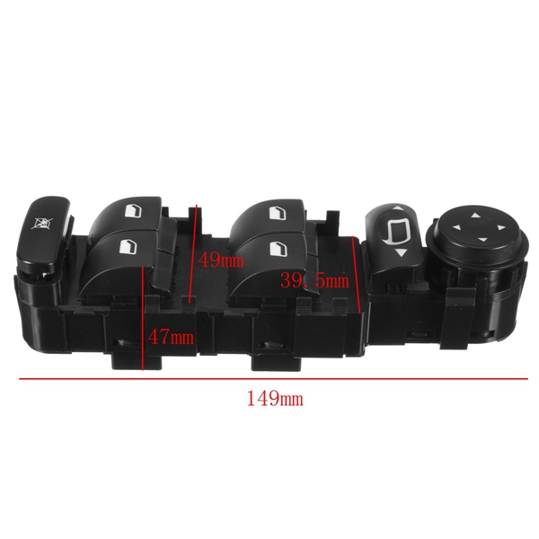 Car-Electric-Master-Window-Mirror-Switch-Panel-for-Citroen-C4-2004-2010-6554HA-1065358