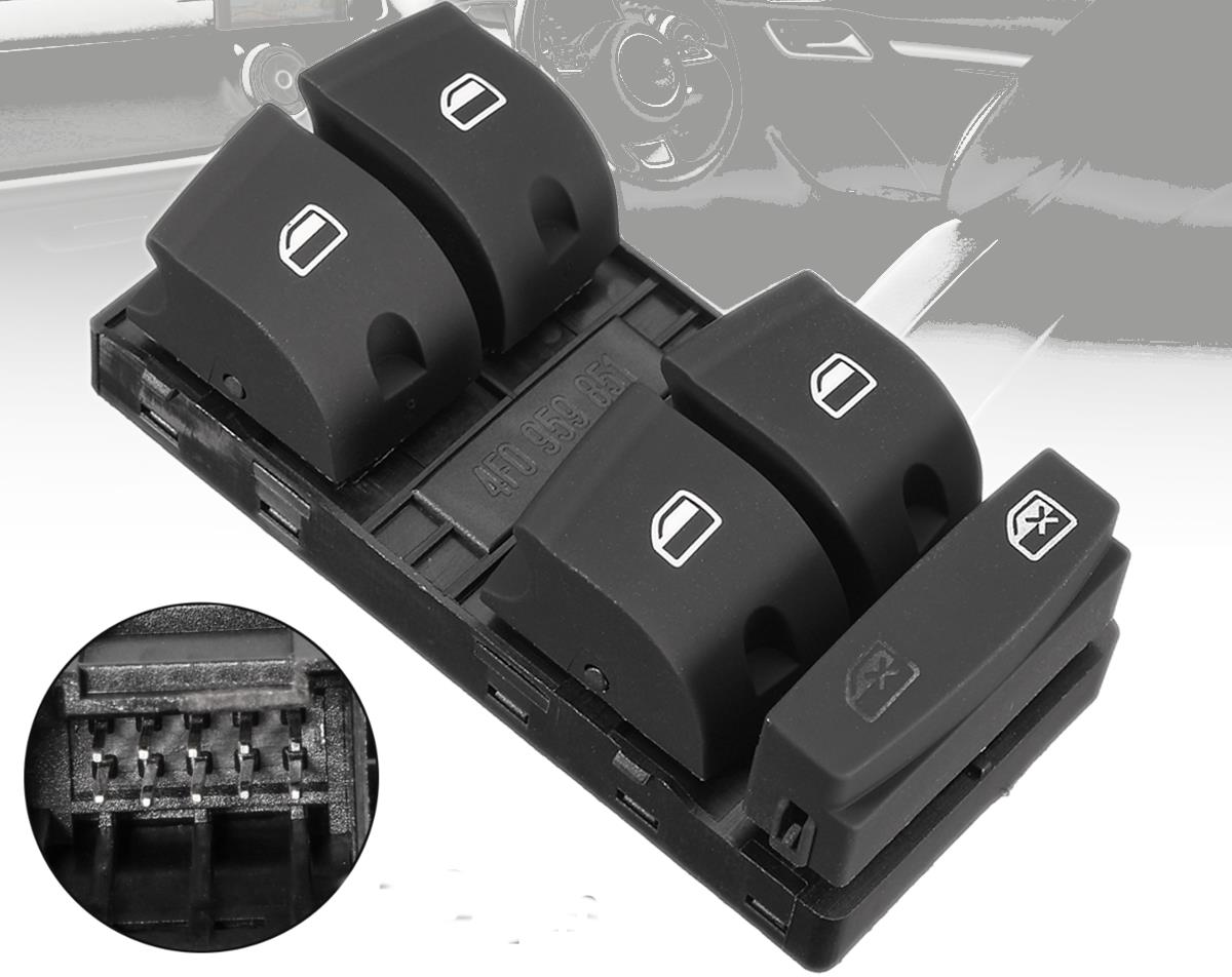 Car-Electric-Power-Window-Master-Control-Switch-Front-Right--for-Audi-A3-A6-Q7-4F0959851-1538385