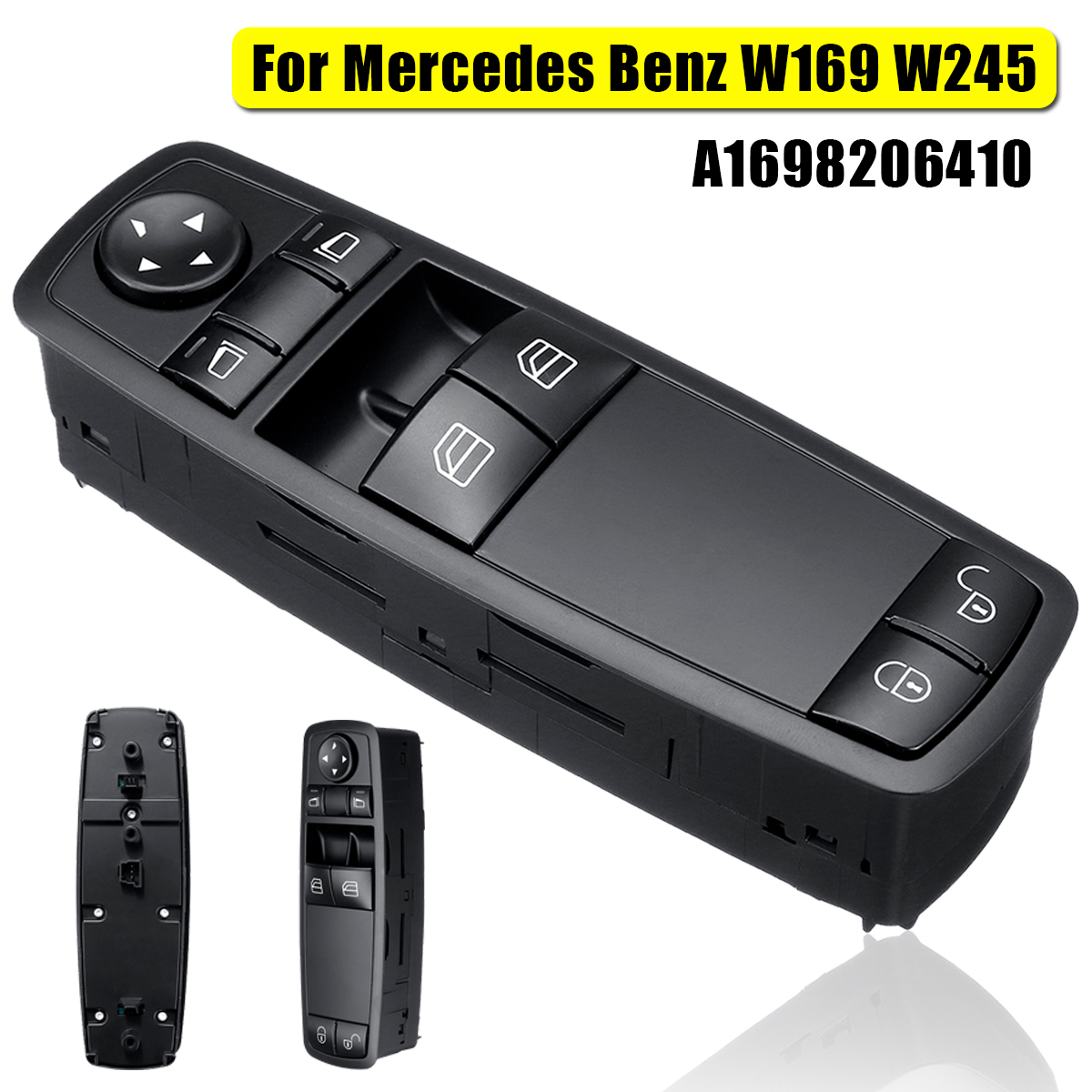 Car-Electric-Power-Window-Master-Lift-Door-Mirror-Switch-A1698206410-For-Mercedes-Benz-W169-W245-1561466