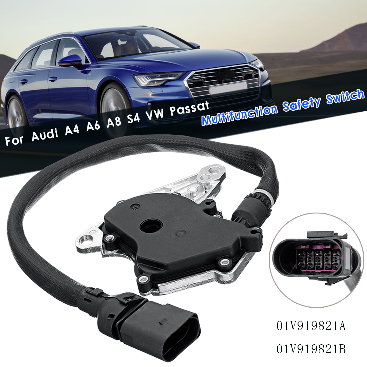 Car-Neutral-Multifunction-Safety-Switch-For-Audi-A4-A6-A8-S4-VW-Passat-01V919821B-1561522