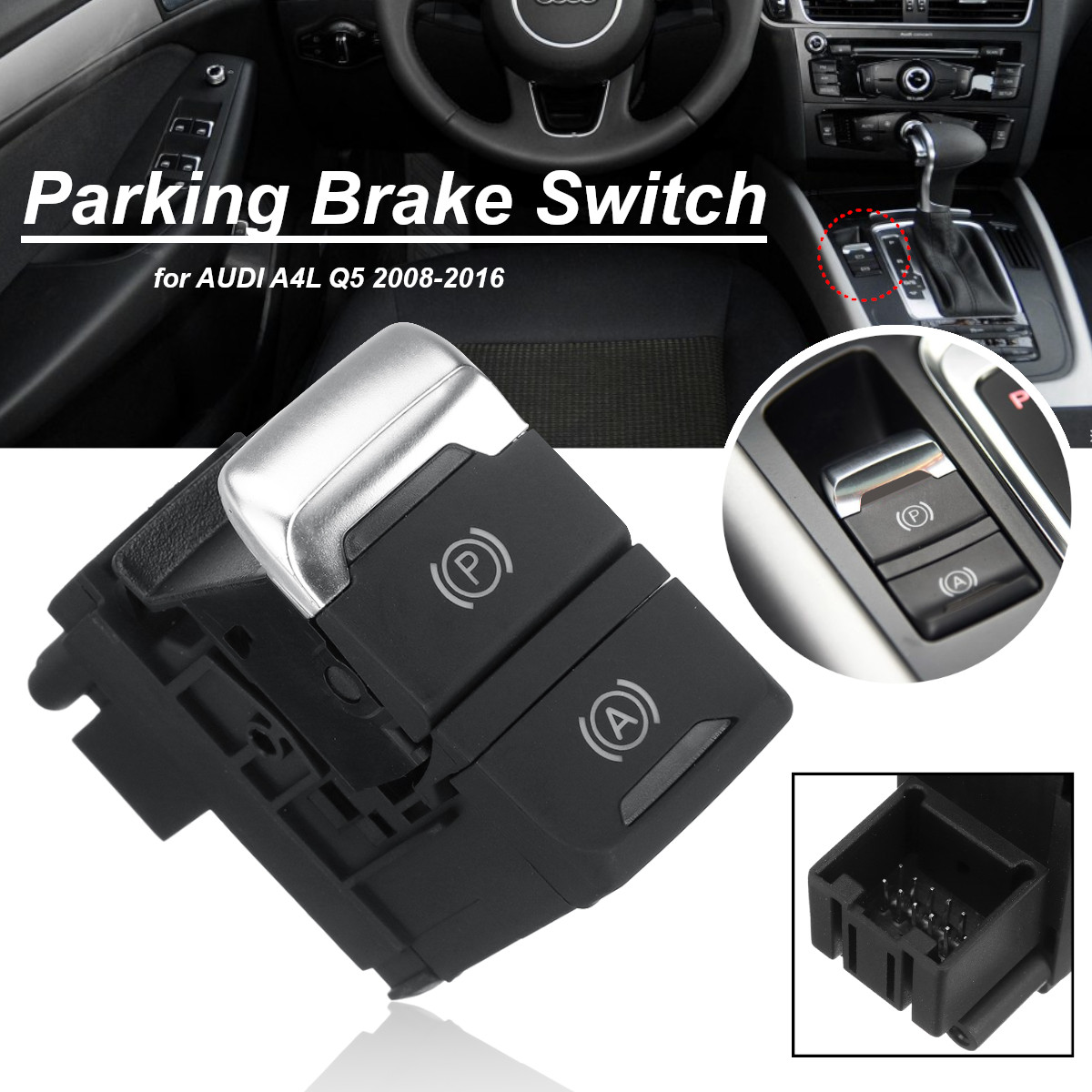 Car-Parking-Brake-Hill-Start-Assist-Switch-Button-for-Audi-A4L-Q5-8K1927225C-GL-1402471