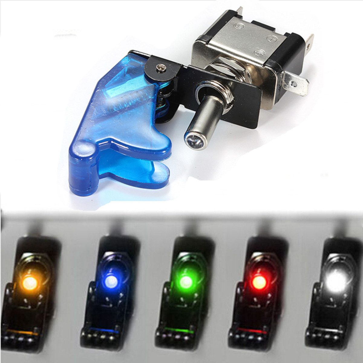 Car-SPST-Toggle-Rocker-Switch-Control-LED-Indicator-Light-12V-20A-On-Off-Switch-with-Cover-908375