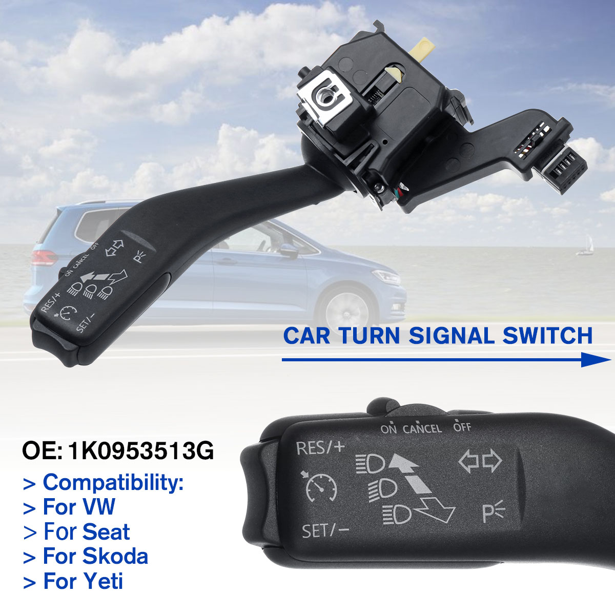 Car-Turn-Signal-Light-Switch-1K0953513G-for-VW-Skoda-Seat-Yeti-1584217