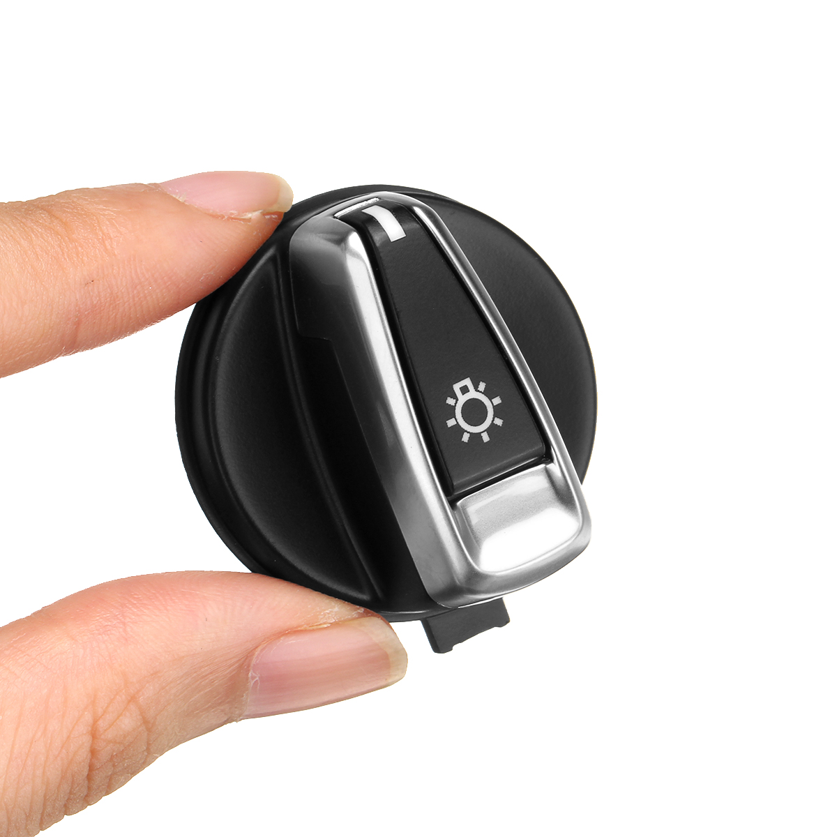 Chrome-Car-Head-Light-Switch-Knob-Button-for-BMW-1-E88-E82-3-E90-E91-X1-E84-1439806