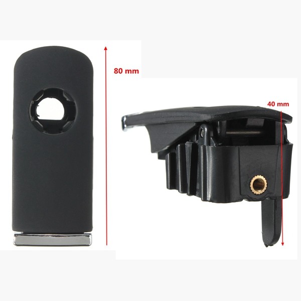 Chrome-Glove-Box-Lock-Lid-Handle-With-Hole-Dark-Grey-For-Audi-A4-8E-B6-B7-1022380